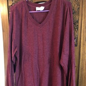 Anthropologie Saturday Sunday Pullover Sweater (Wine Color)